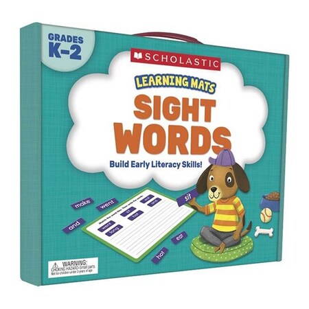 Scholastics Teacher Scholastic Teaching Resources SC-823966 Sight Words Learning Mats SC-823966